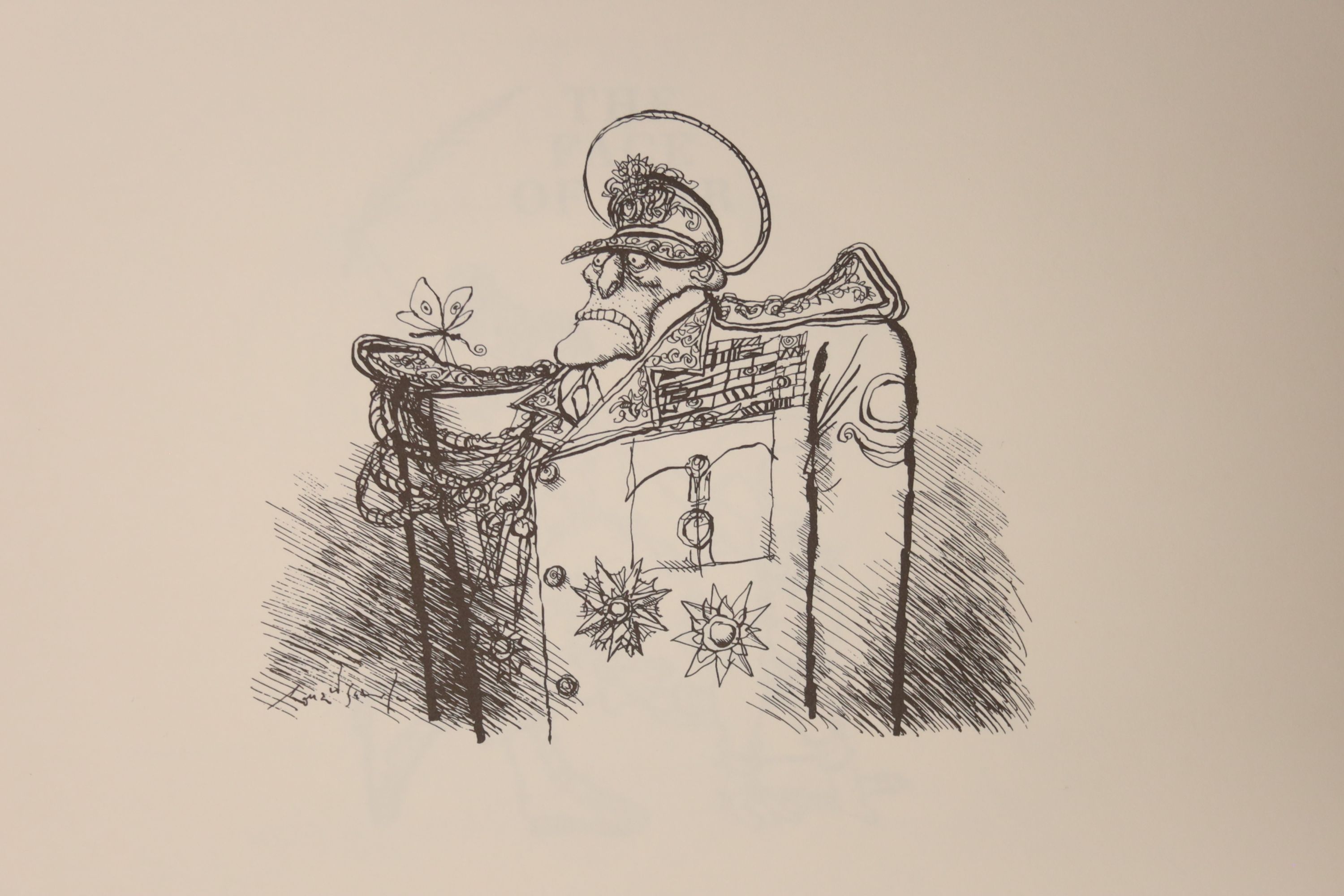 Rae, Simon & Searle, Roland, 'The Face of War', A signed limited edition numbered 103/294, Previous Parrot Press, Oxford 1999, together Searley, Ronald, 'Forty Drawings' Cambridge, University Press, 1946 and Cowper, Will
